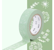 Masking tape mt ex fleurs blanches - wild flower