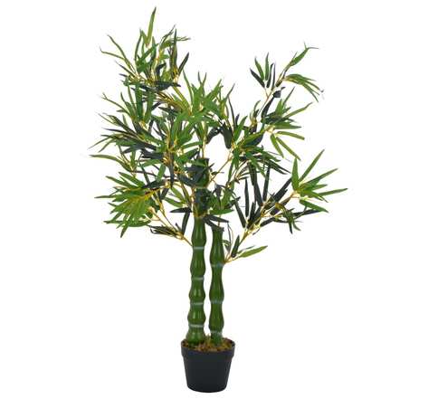 vidaXL Plante artificielle avec pot Bambou Vert 110 cm