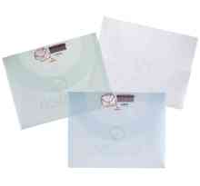 Paquet de 10 pochettes de rangement à dessin 370 x 470 mm Plastique Couleurs assorties CANSON
