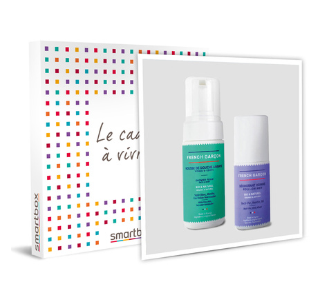 SMARTBOX - Coffret Cadeau - 2 produits d’hygiène pour hommes 100 % français