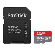 sandisk SanDisk Ultra microSD UHS-I U1 200 Go + Adaptateur SD