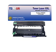 Kit Tambour compatible avec Brother DR2200 pour Brother MFC7360  MFC7360N  MFC7460  MFC7460DN  MFC7860DW - 12 000 pages - T3AZUR