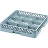 Casier de lave-vaisselle 9 compartiments sans rehausse - stalgast - polypropylène 500x500x104mm