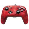 Manette filaire PDP Camouflage Rouge pour Switch