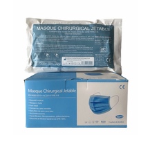 Sachet de 10 Masques Chirurgicaux Type 2R - 99,5 % de filtration (EN14683:2019 + AC:2019)