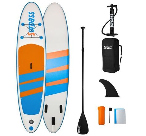 SURPASS - Kit Paddle gonflable Sea Rider - 320x76x15cm - 115kg max