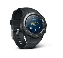 Huawei Huawei Watch 2 Sport Noir - Montre connectée IP68 - Wi-Fi/Bluetooth/NFC - GPS - Cardio-fréquencemètre - Android Wear 2.0 - iOS/Android