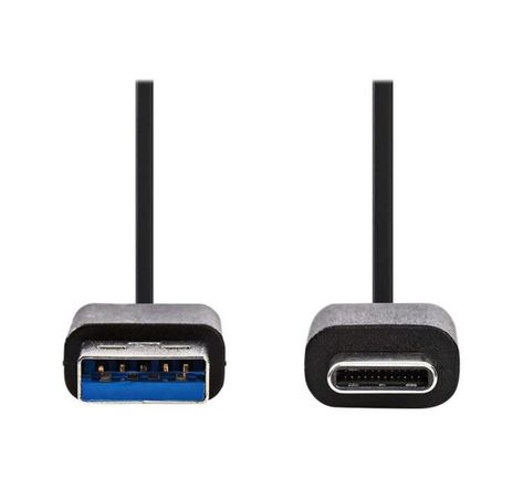 Nedis Câble USB USB type A (M) pour USB-C (P) USB 3.0 1 m noir