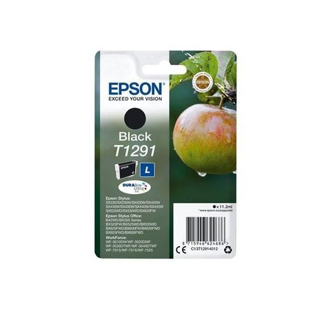 Epson cartouche t1291 - pomme - noir
