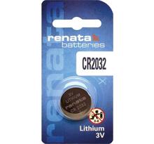 Blister de 1 Pile bouton lithium CR2032 3V 225 mAh RENATA