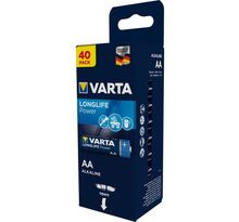 VARTA Pack de 40 piles alcalines Longlife AA (LR06) 1,5V