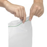Sachet plastique zip 50% recyclé transparent 60 microns RAJA 11X22 cm (colis de 1000)