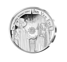 Gothique – Jan van Eyck - Argent - 10 € - BE 2020
