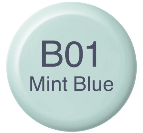Recharge encre marqueur copic ink b01 mint blue