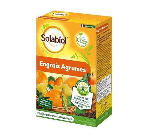 SOLABIOL SOAGY15 Engrais Agrumes - 1,5 Kg