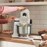 BOSCH - Kitchen machine Serie 2 - Robot de cuisine - 700W - 4 vitesses + turbo - Bol mélangeur inox 3,8 L - Blender 1,25 L - Blanc