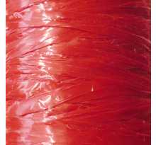 Raphia synthétique Rouge 125 g - Graine créative