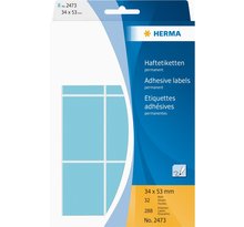 Etiquettes multi-usage 34 x 53 mm Bleu paquet de 288 HERMA