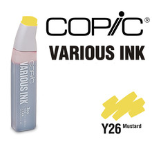 Encre Various Ink pour marqueur Copic Y26 Mustard