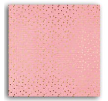 Papier scrapbooking mahé rose blush 30 5x30 5 cm - draeger paris
