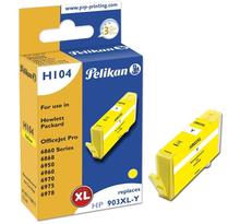 H104 cartouche d'encre remplace 903xl t6m11ae jaune pelikan printing