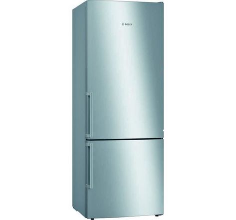 Bosch kge58aicp réfrigérateur combi - 495 l (377 l + 118 l) - brassé lowfrost - hxlxp 191 x 70 x 77 cm - inox