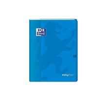 OXFORD Cahier Easybook agrafé - 21 x 29,7 cm - 96p seyes - 90g - Bleu