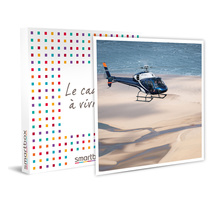 SMARTBOX - Coffret Cadeau - Survol de 30 minutes en hélicoptère autour du bassin d’Arcachon en duo