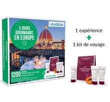 Coffret cadeau - VIVABOX - 3 jours gourmands en Europe