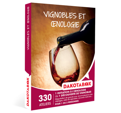 Dakotabox - coffret cadeau - vignobles et œnologie