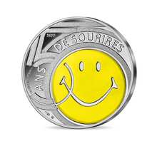 Smiley World 50 ans - Monnaie de 10€ Argent - Millésime 2022