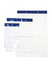 (1 lot  de 5000 sacs) sac plastique plat standard liassé à ouverture décalée 20 et 28 µ blanc