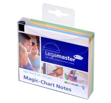 Magic-Chart, feuilles, 10 x 10 cm, coloris assortis (paquet 250 unités)