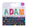 Bougies d'anniversaire Adam