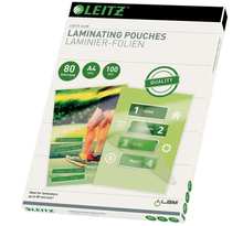 Leitz pochette de plastification 80 microns a4 100 pcs