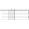 Répertoire / Carnet d'adresses 7.2 x 9,5 cm - Fuchsia