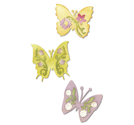 Matrice découpe (die) sizzlits sizzix papillon n°2 658068