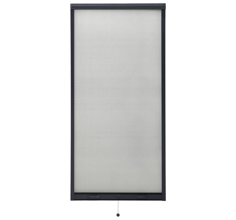 Vidaxl moustiquaire à rouleau pour fenêtres anthracite 60x150 cm
