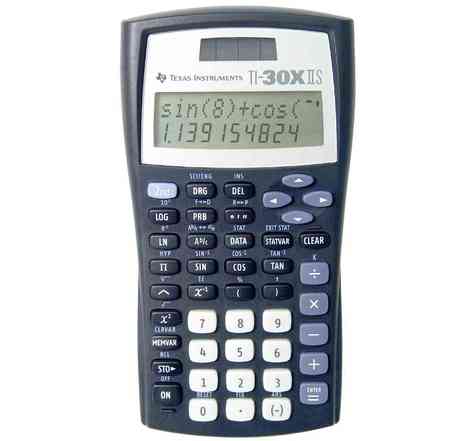 Calculatrice scientifique TI-30X IIS TEXAS INSTRUMENTS