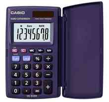 Calculatrice de poche à Clapet HS-8 VER 8 Chiffres BIG solaire et pile CASIO