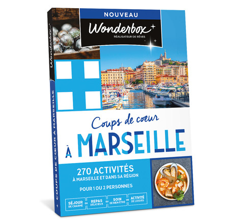 Coffret cadeau - WONDERBOX - Coups de cœur à Marseille