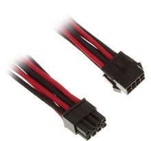 Câble d'alimentation tressé ATX 8 pins BitFenix - 45cm (Rouge)