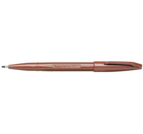 Stylo feutre Sign Pen S 520, brun PENTEL ARTS