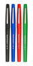 Paper Mate Flair Original - 4 feutres Assortiment de couleurs - pointe moyenne 0.7mm