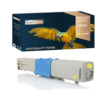 Qualitoner 1 toner oki es5432 (46490621) jaune compatible pour oki oki
