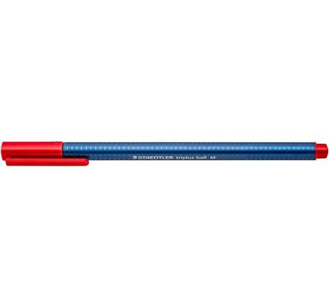 Stylo Bille Triplus ball 437 M Pte Moyenne Rouge STAEDTLER