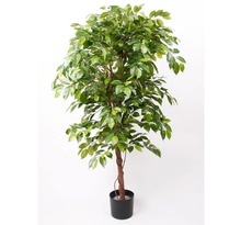 Emerald Ficus artificiel Deluxe 140 cm en pot