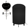 Bâche de protection pour barbecue imperméable, anti UV - 70 x 90 cm - Noir