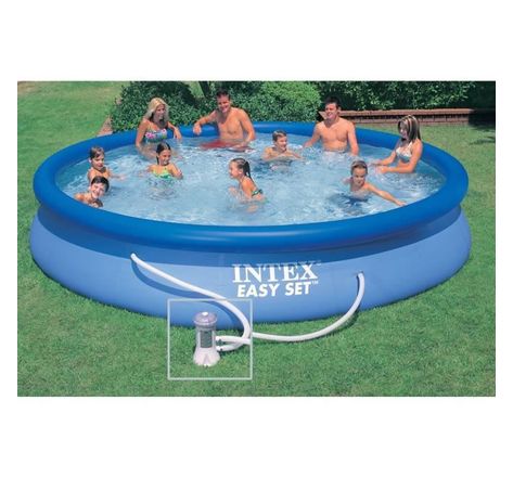 INTEX Kit piscine ronde autoportée Easy Set - 457,2 x 83,82 cm