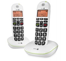 Téléphone sans fil Senior Doro PhoneEasy® 100w duo- Blanc